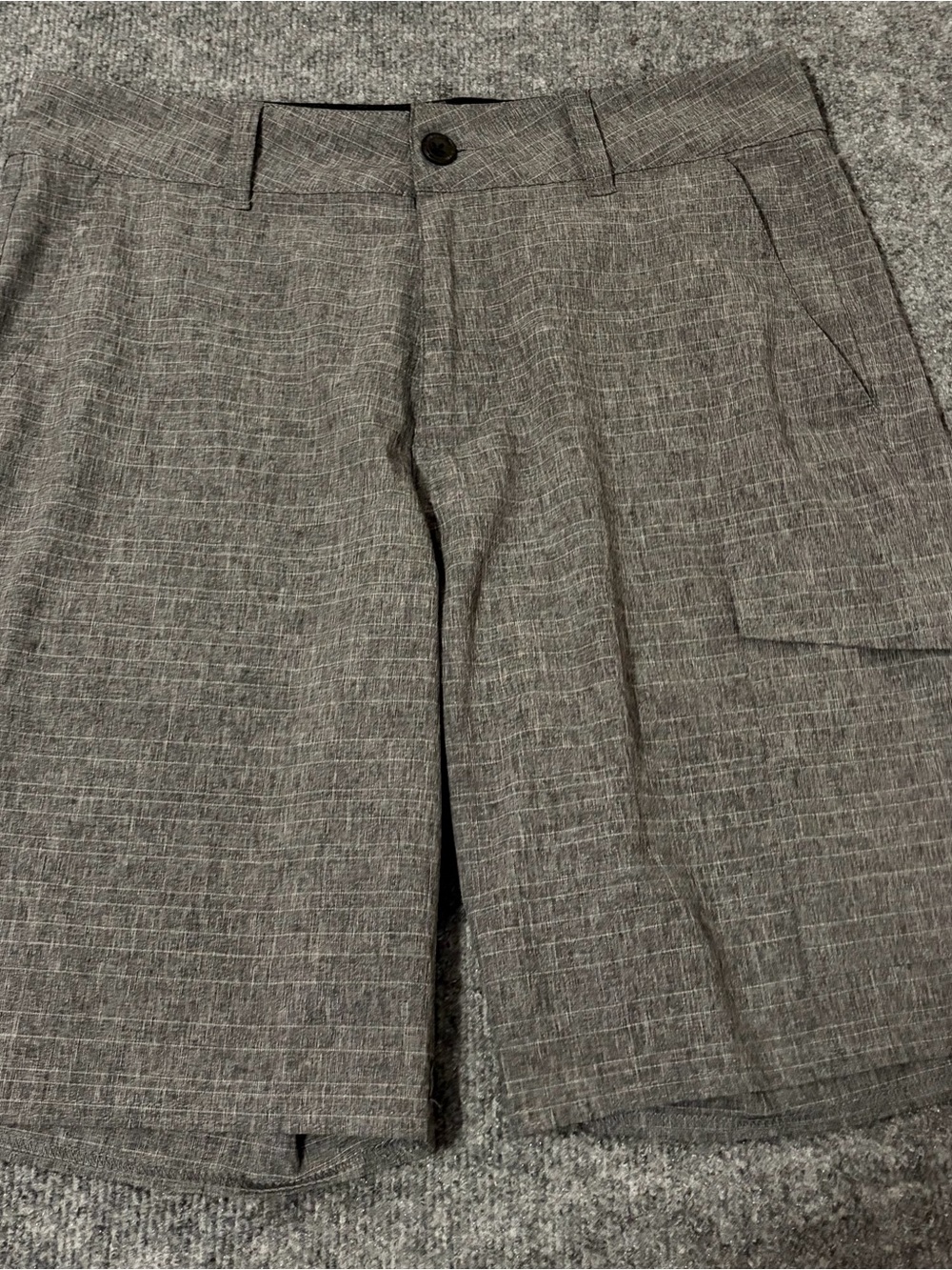 Vans Men's Heather Gray Cargo Shorts